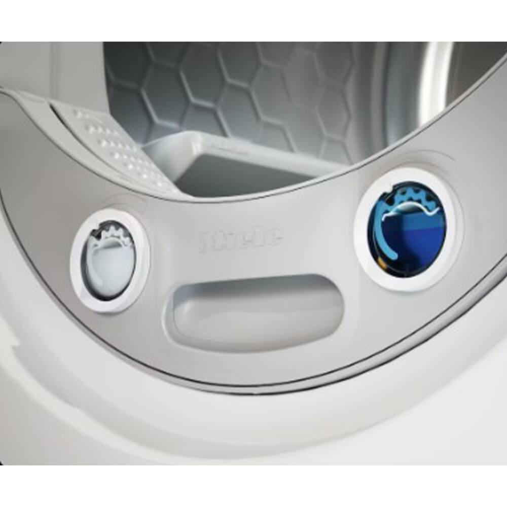 Alt View 4. Miele - TWD 360 WP 8kg - Lotus White.