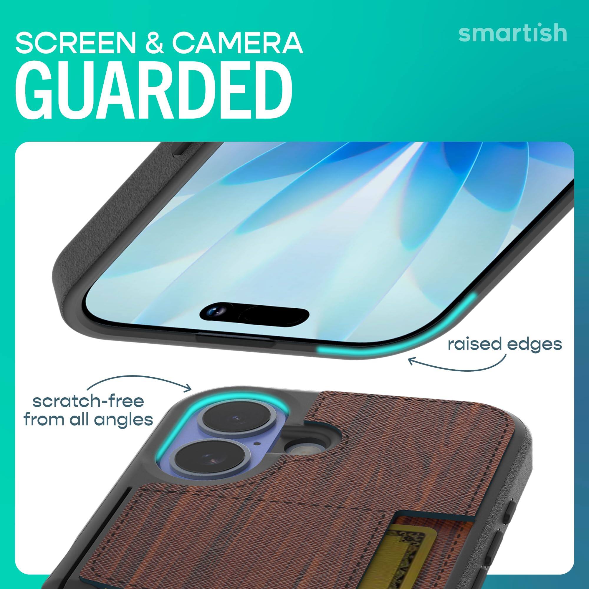 SCREEN & CAMERA GUARDED

smartish

raised edges

scratch-free from all angles