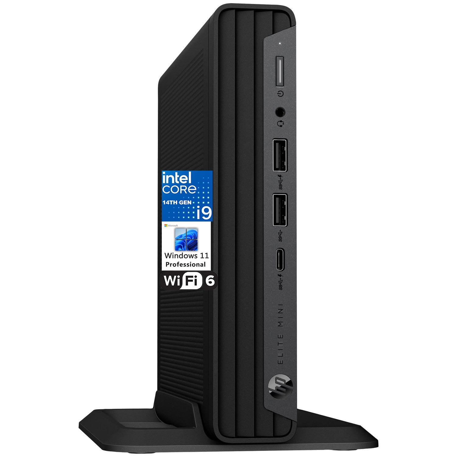 Intel Core 14th Gen i9  
Windows 11 Professional  
Wi-Fi 6  
Mini Elite