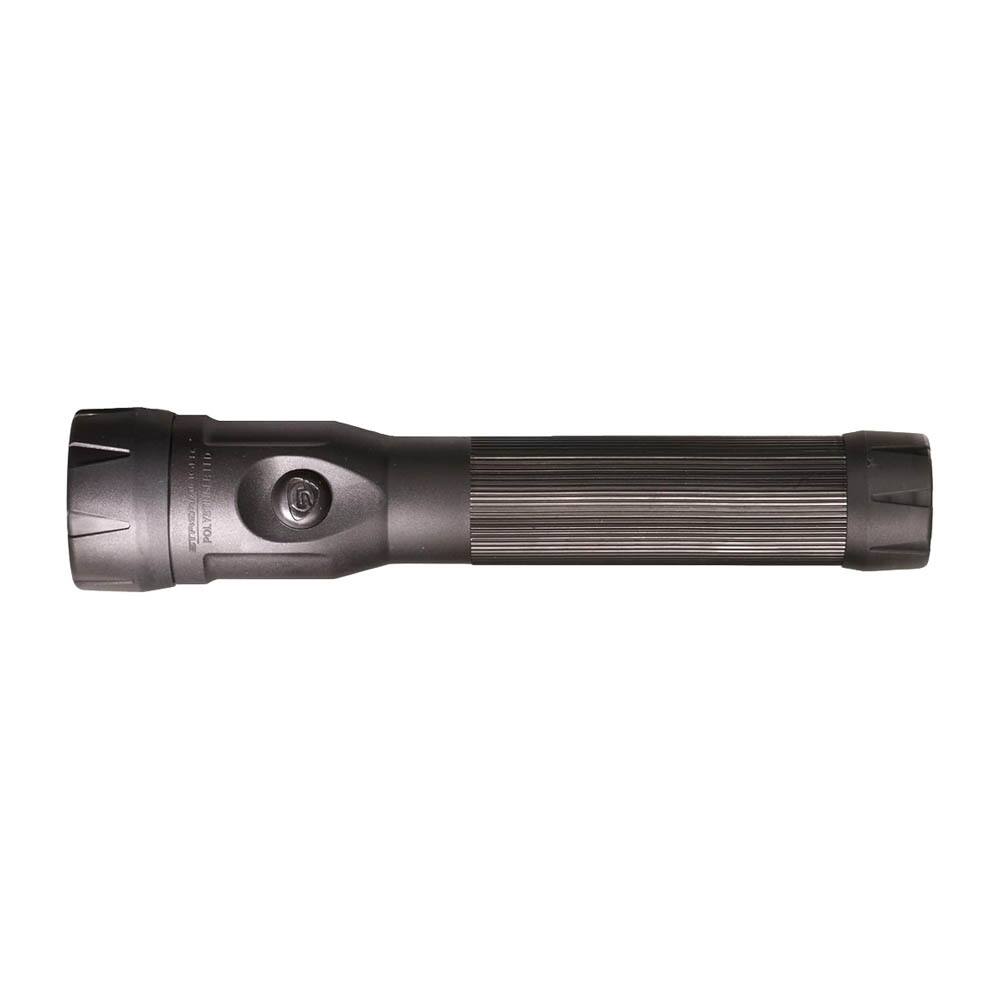 Angle. Streamlight - Streamlight PolyStinger LED 485-Lumen Rechargeable Flashlight With 120-Volt AC/12-Volt DC Smart Charger and 2 Holders - Black.