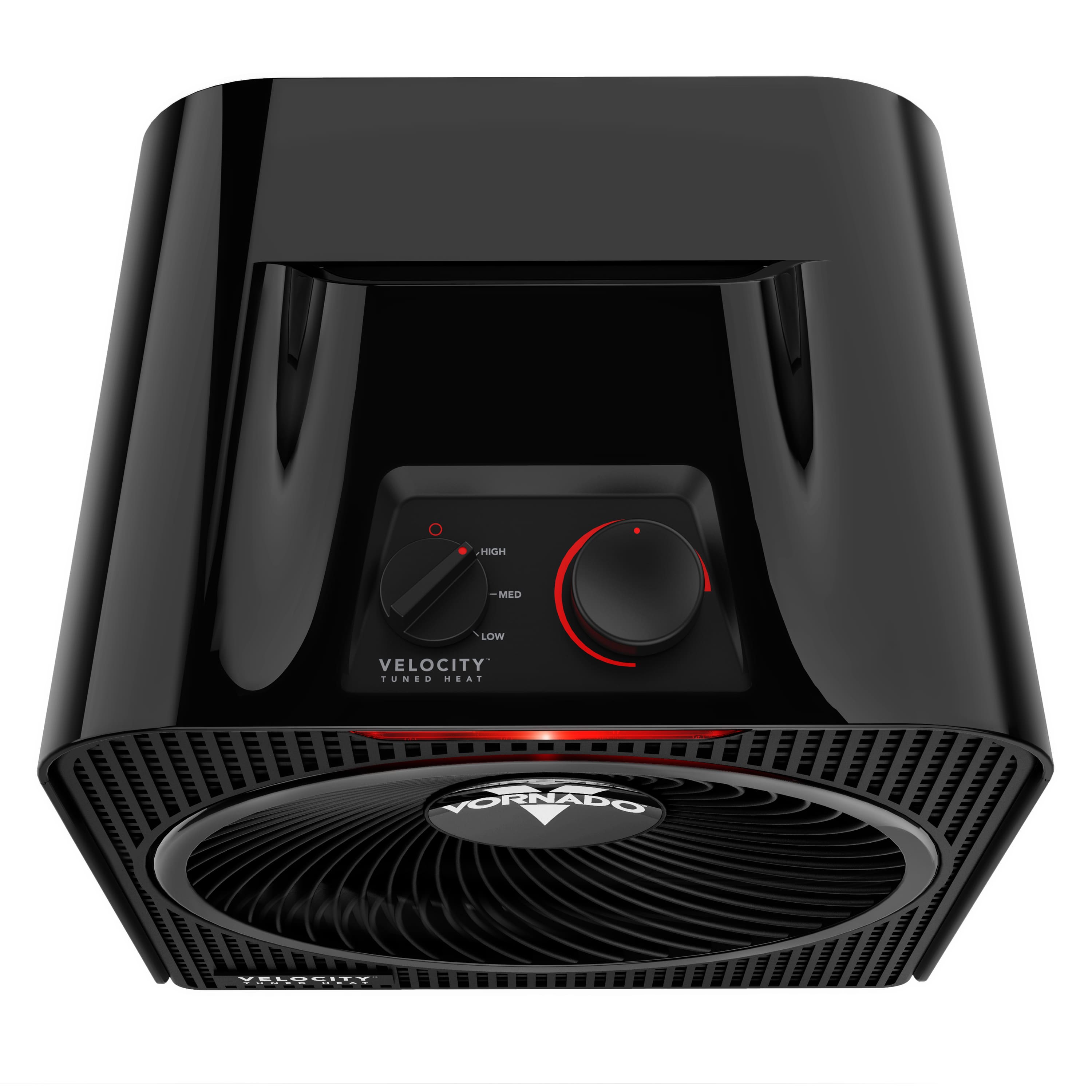 The text on the image reads "Vornado Velocity Heater."