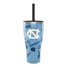 Tervis - North Carolina Tar Heels 30oz. Swag Tumbler With Straw Lid - Multicolor