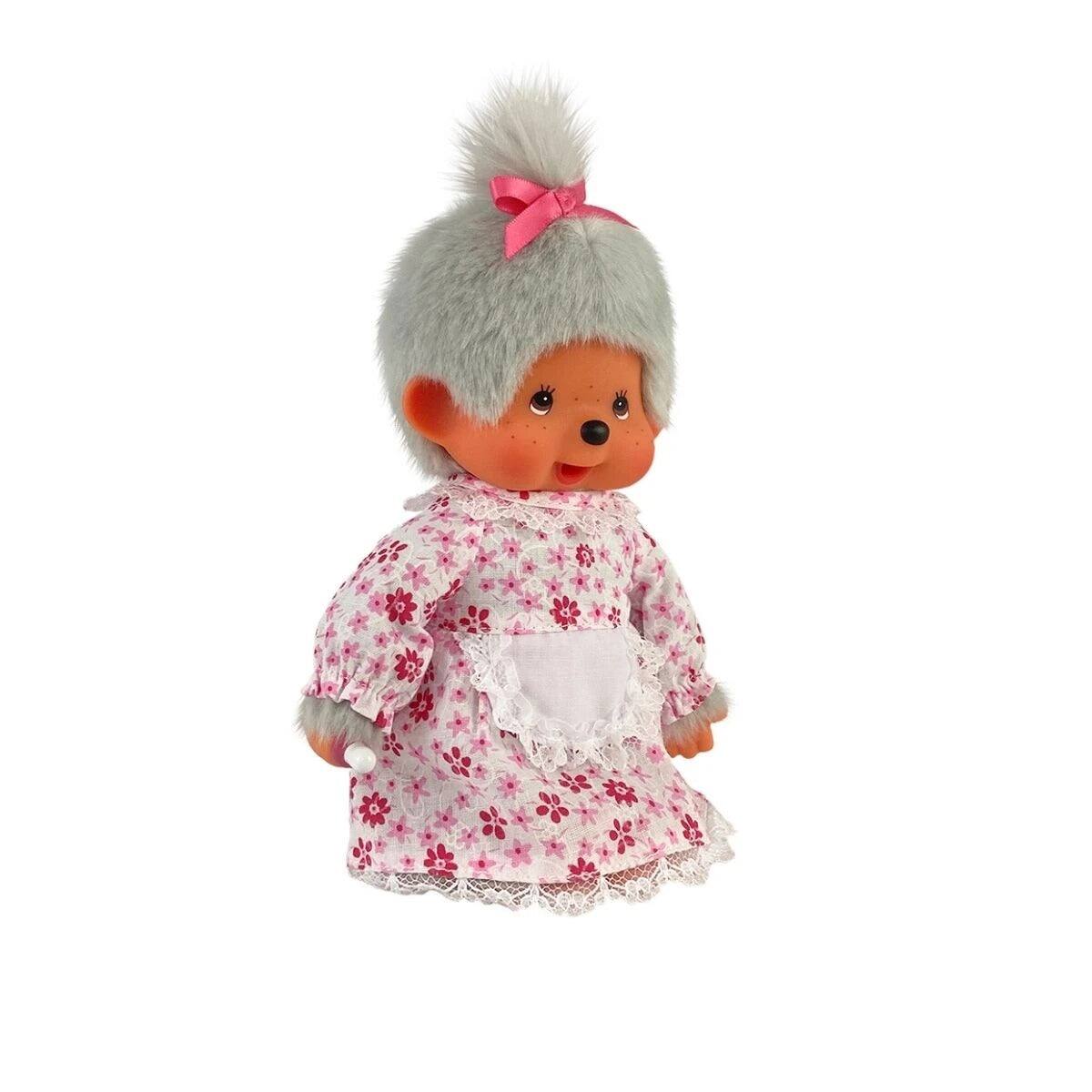 Alt View 3. Monchhichi - Monchhichi: GrandMa Plush Toy.