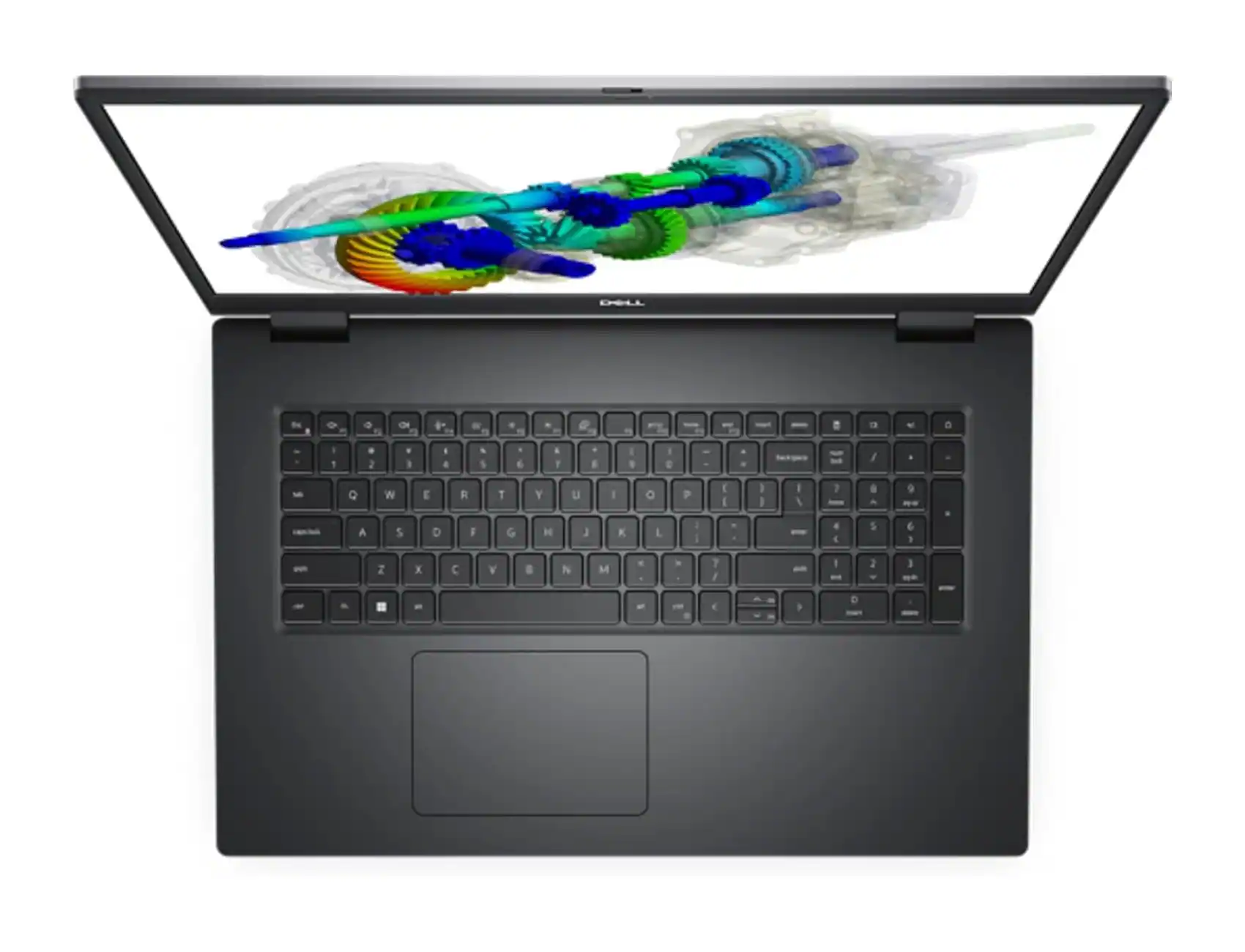 Alt View 1. Dell - Dell Precision 7770 Core i7-12850HX 2.1GHz, 64GB, 2TB NVMe, 17.3" FHD, Win 11 Pro 64-bit, Nvidia RTX A1000 4GB - Dark Gray.