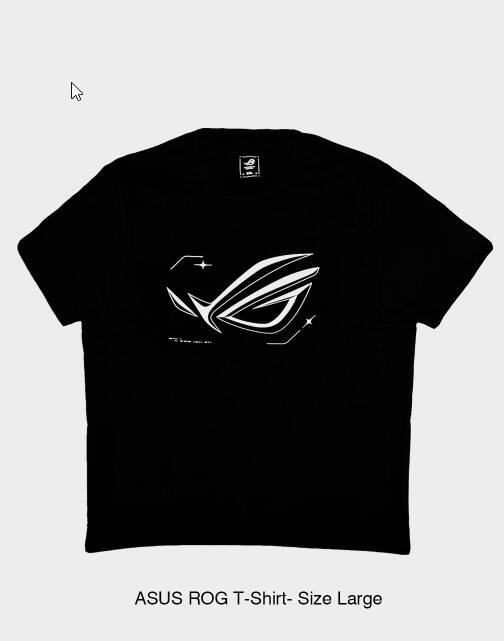 ASUS ROG T-Shirt - Size Large