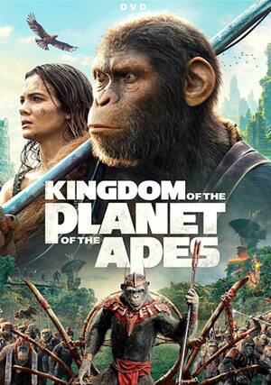 Front. Kingdom of the Planet of the Apes - DVD.