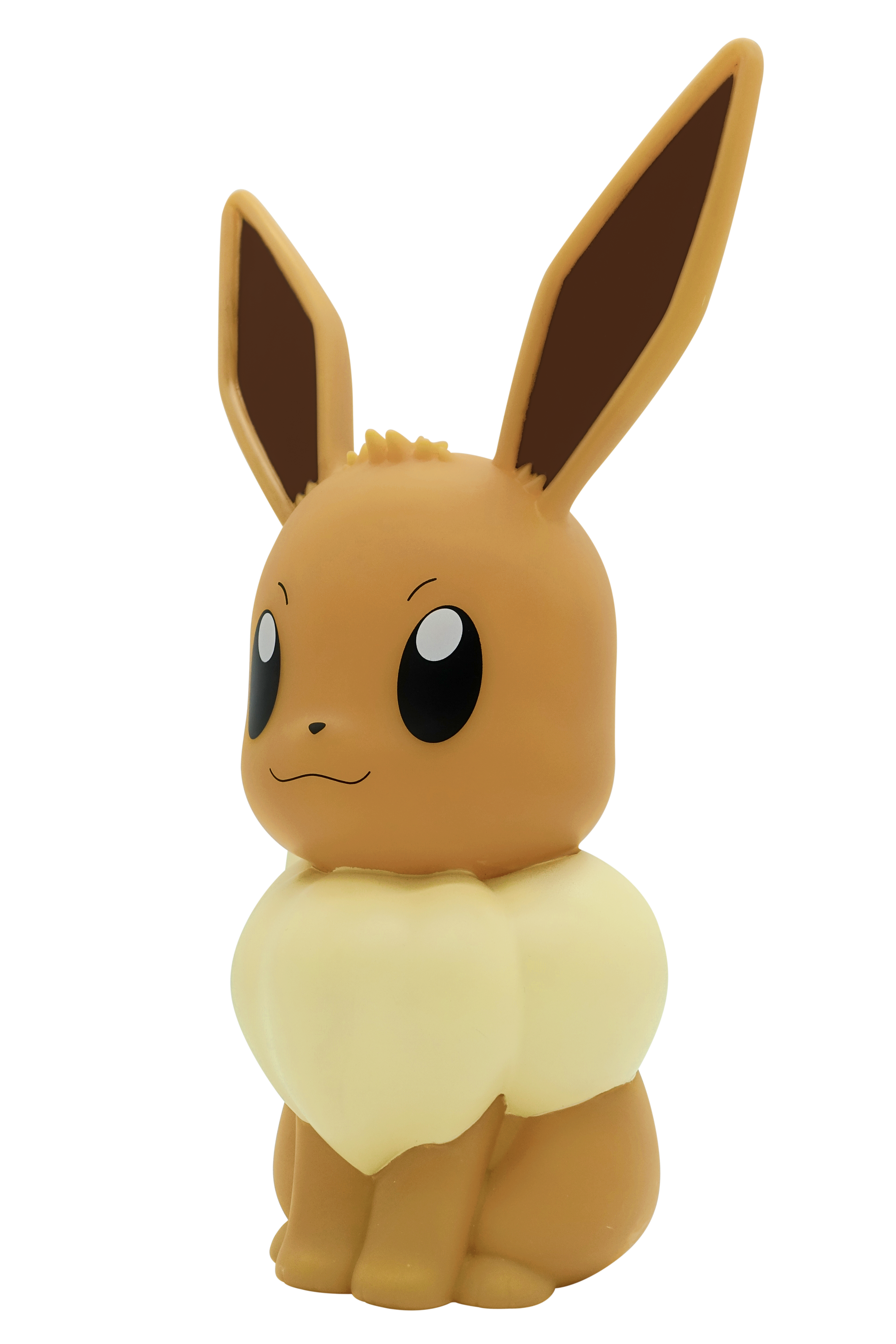 Alt View 2. Pokémon - Posing Eevee 11.8" Light-up Figure with Remote.