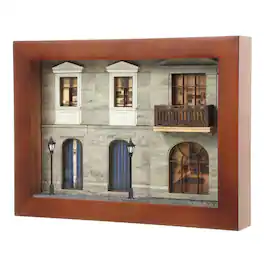 Wise Elk - Duplex Miniature Diorama House Kit, 110 pcs - Multicolor