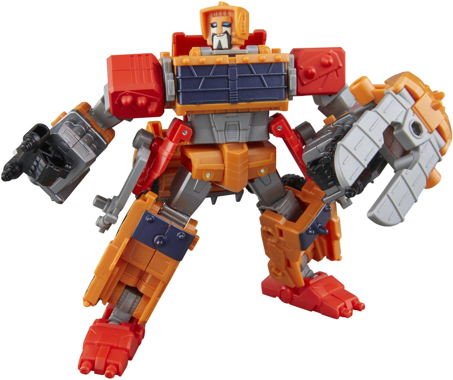 Alt View 3. Hasbro - Hasbro Collectibles - Transformers - Age of the Primes - Voyager Class Junkion Wreck-Gar Action - COLLECTIBLES - Multicolor.