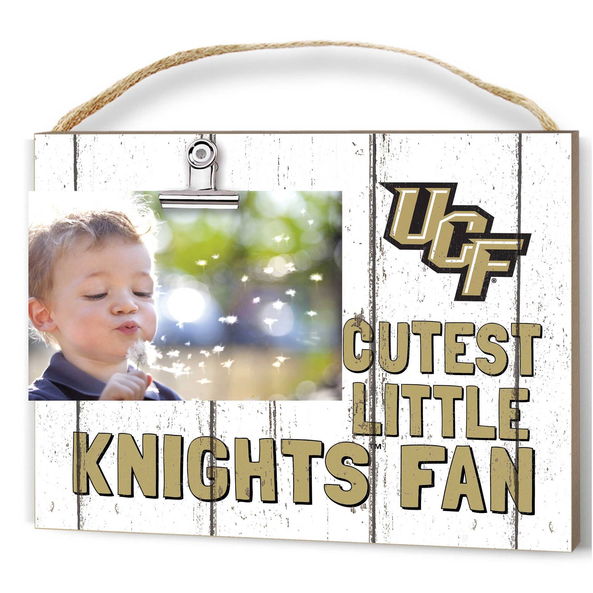 UCF Knights 8'' x 10'' Cutest Little Weathered Logo Clip Photo Frame