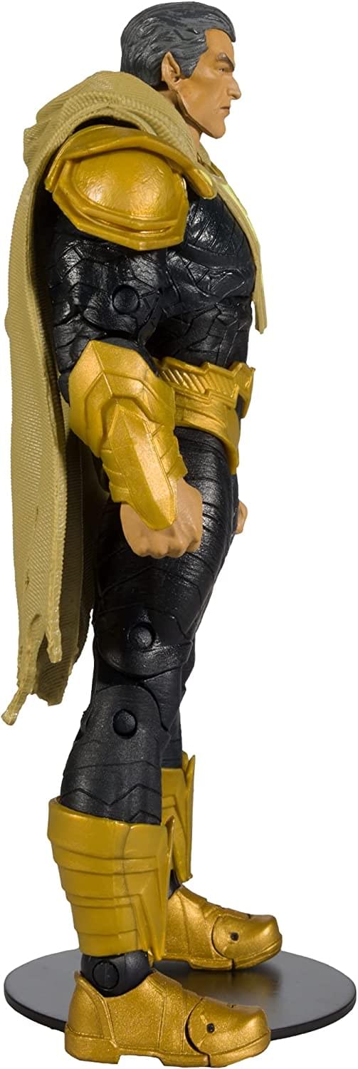 Alt View 10. McFarlane Toys - DC Direct Black Adam 7 Inch Action Figure With Comic - Black.
