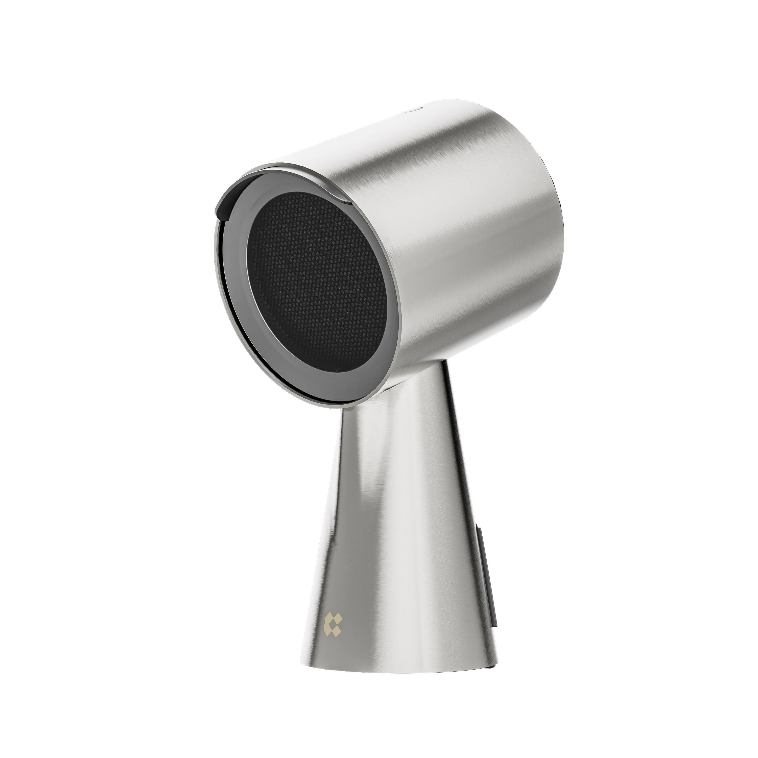 Angle. Ciarra - HOOD TO GO Portable Mini Desktop Range Hood - Pro Platinum.