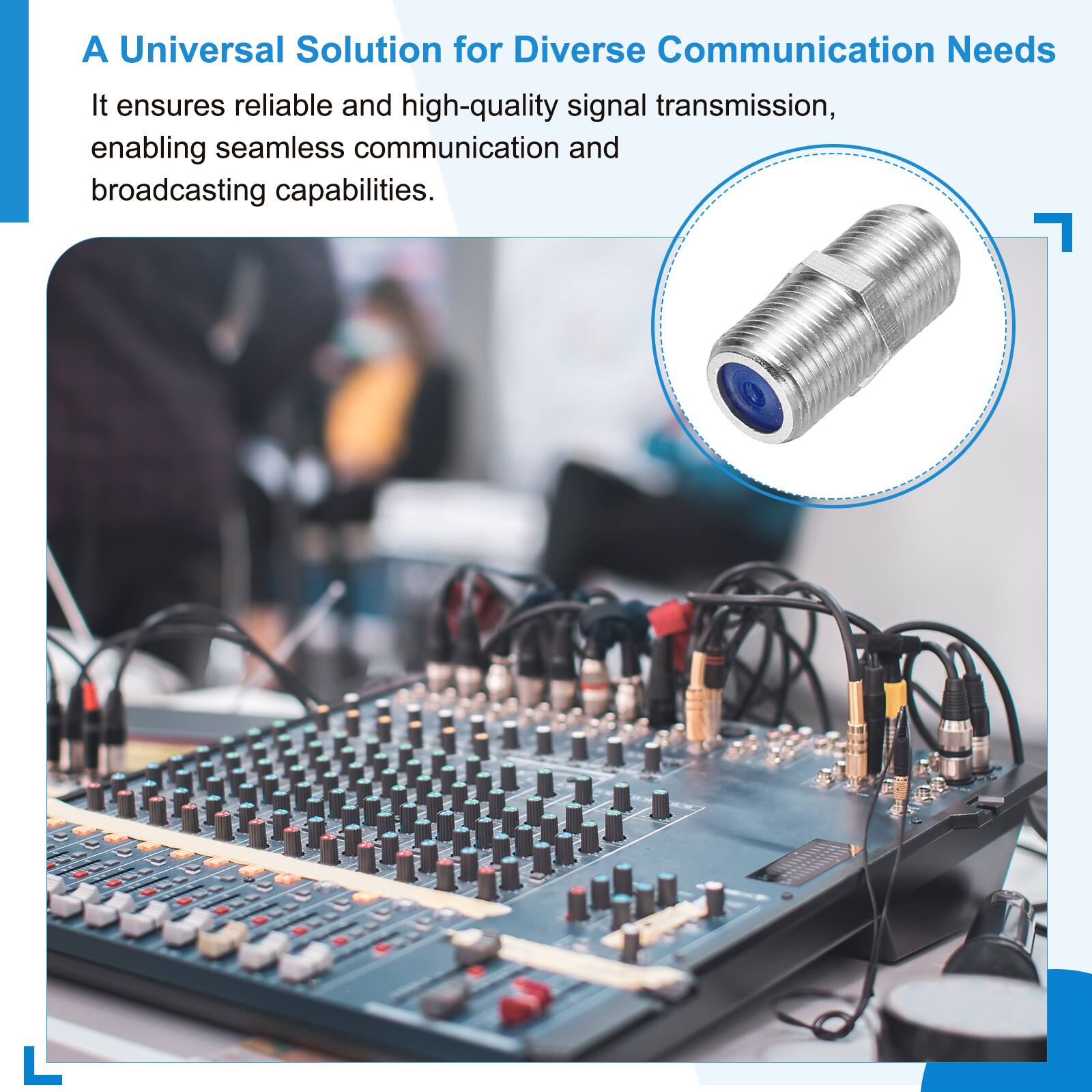 A Universal Solution for Diverse Communication Needs

It ensures reliable and high-quality signal transmission, enabling seamless communication and broadcasting capabilities.