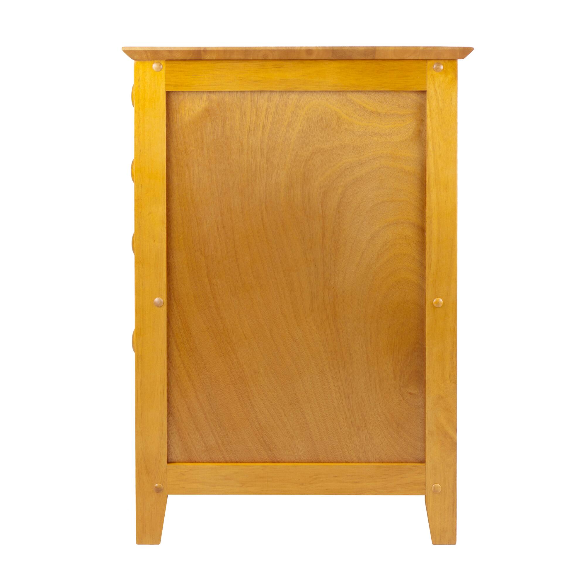 Alt View 3. Winsome Wood - Studio Home Office File Cabinet - Honey.