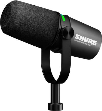 SHURE コンデンサーマイク ブラック MV7 MV7X - ポッドキャスト用マイクロホン - Shure 日本
