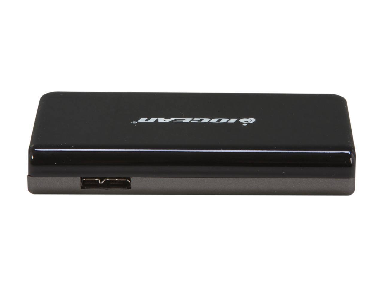 Alt View 2. IOGEAR - IOGEAR GFR381 USB 3.0 Multi-Card Reader/Writer (CF, SD, XD, microSD, MS, M2).