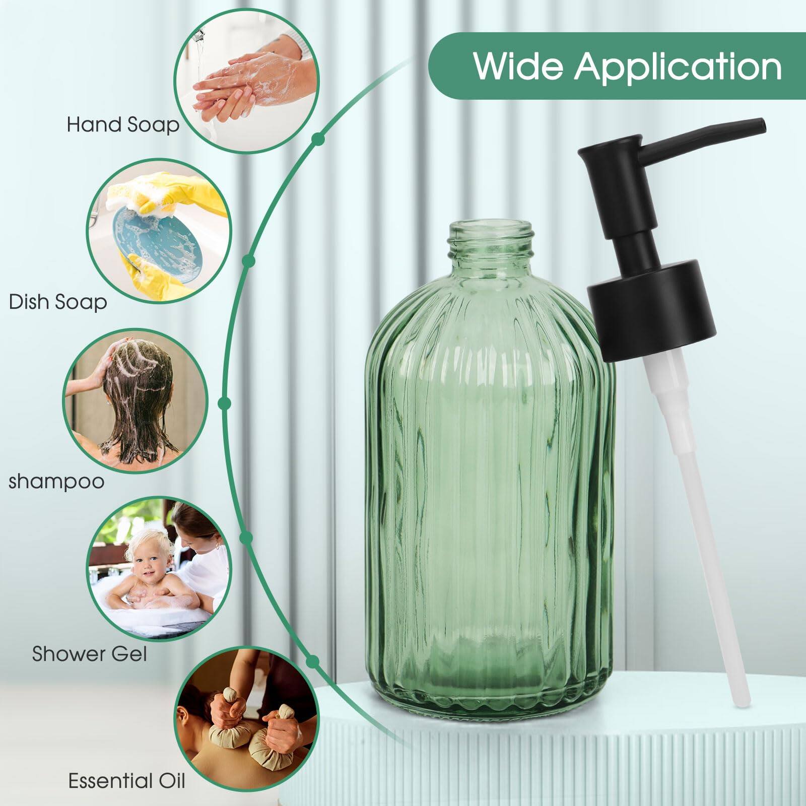 Wide Application

- Hand Soap
- Dish Soap
- Shampoo
- Shower Gel
- Essential Oil