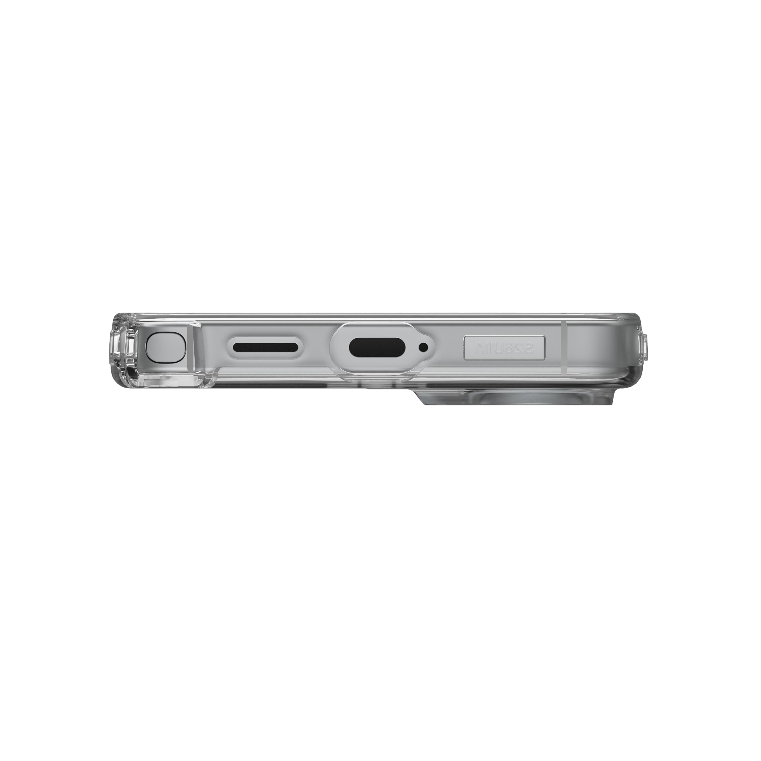 Alt View 8. UAG - Samsung Galaxy S26 Ultra Case with Magnetic Charging, Anti-Yellowing, Air-Soft Corners, Clean Design Protective Cover - Ice/Silver.