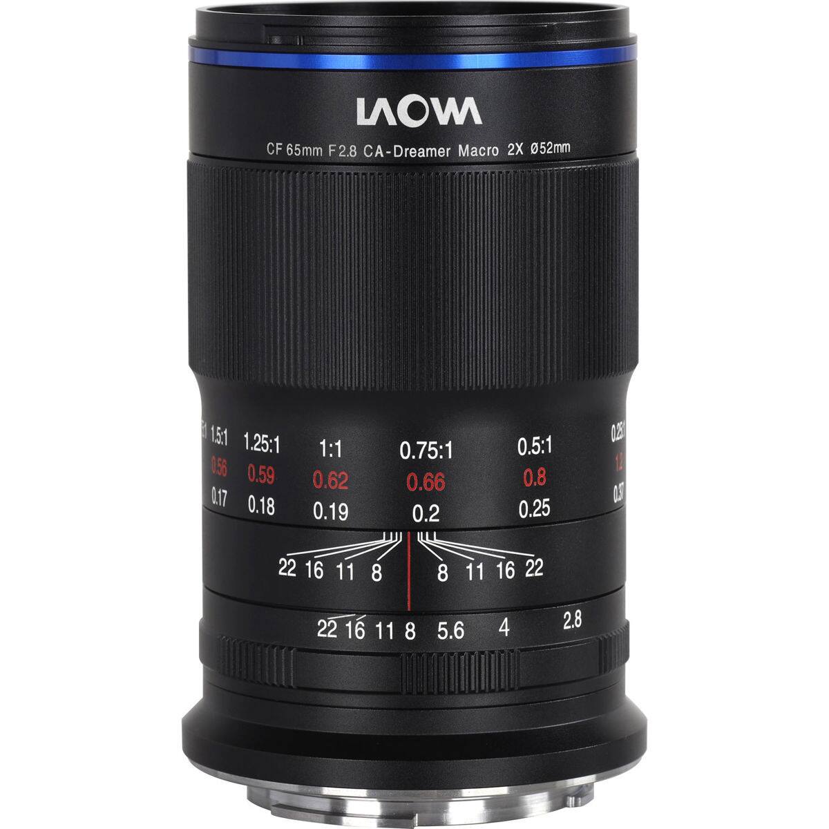 IVOW CF 65mm F2.8 CA-Dreamer Macro 2X 052mm

1.51 1.25:1 0.56 0.59 0.17 0.18 1:1 0.62 0.19 0.75:1 0.66 0.2 0.5:1 0.8 0.25

12 1 O5 22 16 11 8 8 11 16 22 22 16 11 8 5.6 4 2.8