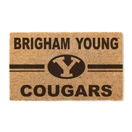 Jardine - BYU Cougars 18" x 30" Team Logo Doormat - Brown
