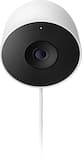 Google - Nest Cam Outdoor (wired, 2nd gen) - 2K Video and Gemini - 1-Pack - Snow