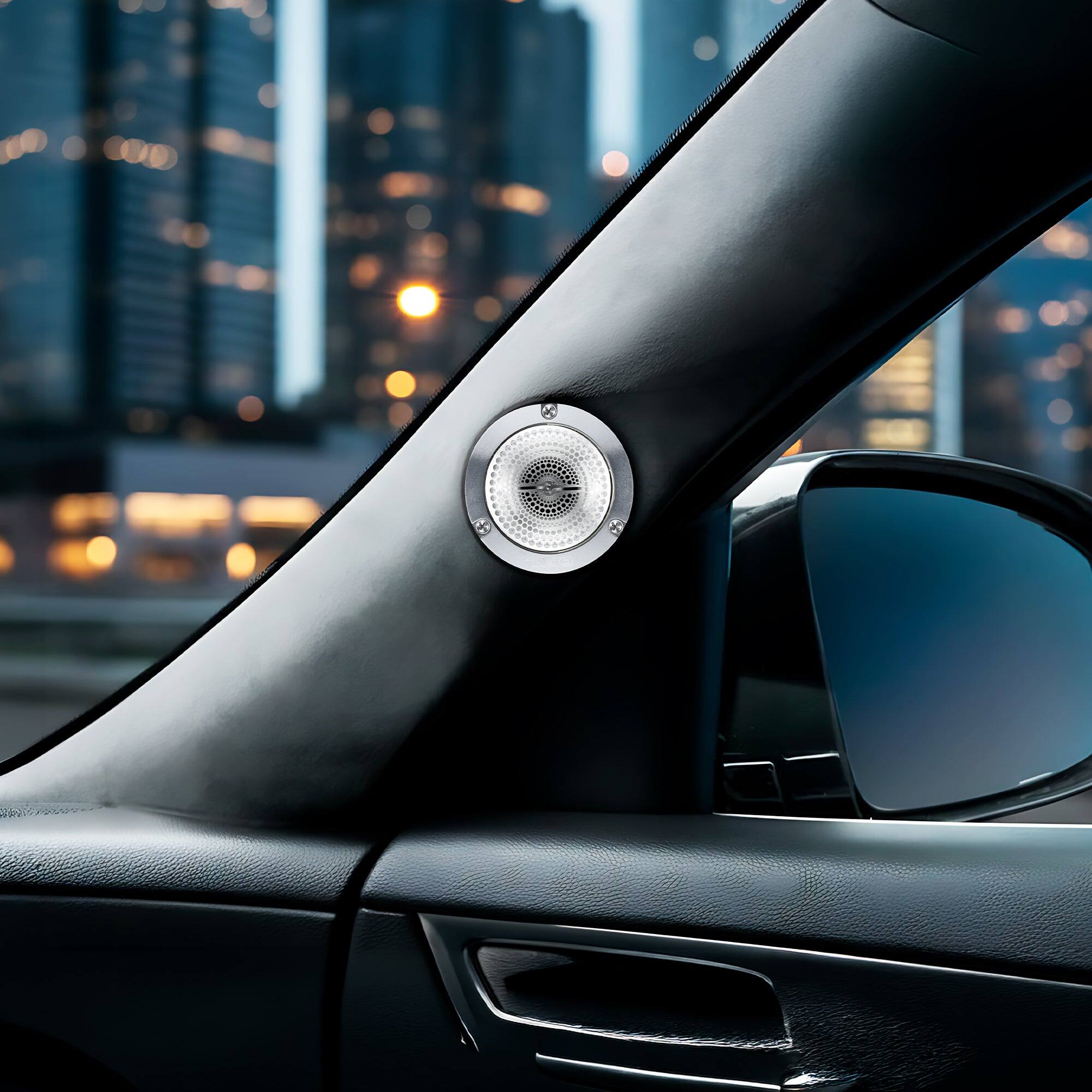 Alt View 1. DS18 Audio - GTX 3" Super Bullet Tweeter, 4-Ohm - Silver.