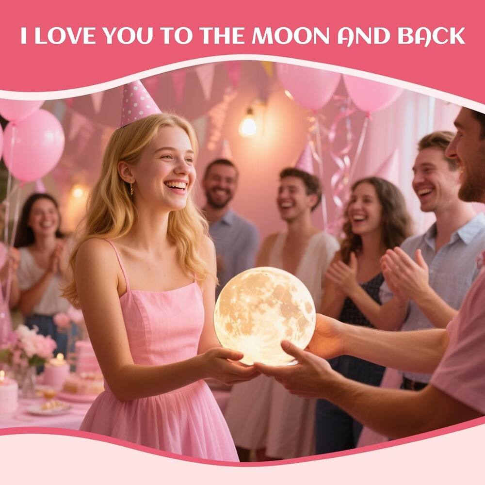 I LOVE YOU TO THE MOON AND BACK