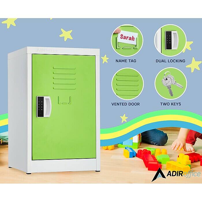 Sarah, NAME TAG, DUAL LOCKING, VENTED DOOR, TWO KEYS, ADIR, ADIRoffice