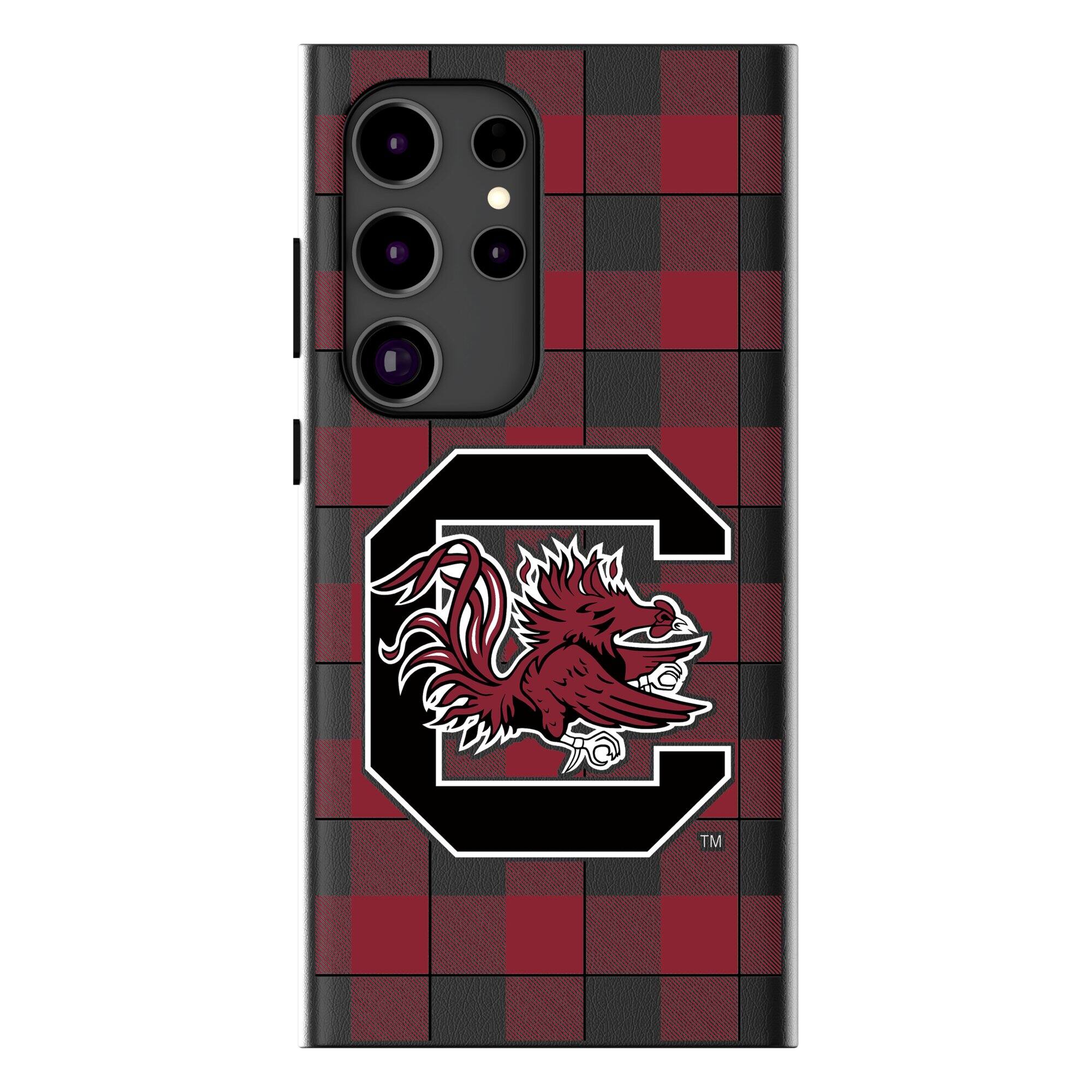 Keyscaper - NCAA - South Carolina Gamecocks Plaid Galaxy Magnetic Bump Case - S24 Ultra - Black price history on PriceWatchPro