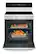 Alt View 3. Whirlpool - 5.0 Cu. Ft. Smart Freestanding Gas Range with Air Cooking Technology, No Preheat Air Fry and Steam/Self Clean - White.