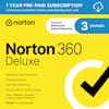1 YEAR PRE-PAID SUBSCRIPTION
Continuous protection renews automatically each year
norton
Includes Advanced 3 DEVICES Scam Protection™
Norton 360 Deluxe
Advanced Scam Protection
Parental Controls
Dark Web Monitoring
Secure VPN for Online Privacy
Virus, Malware, Spyware & Ransomware Protection
25 GB PC Cloud Backup