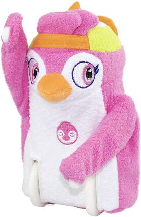 Front. Eolo - Party Pets Slippy The Penguin Electronic Plush With Movement and Sound - Purple.