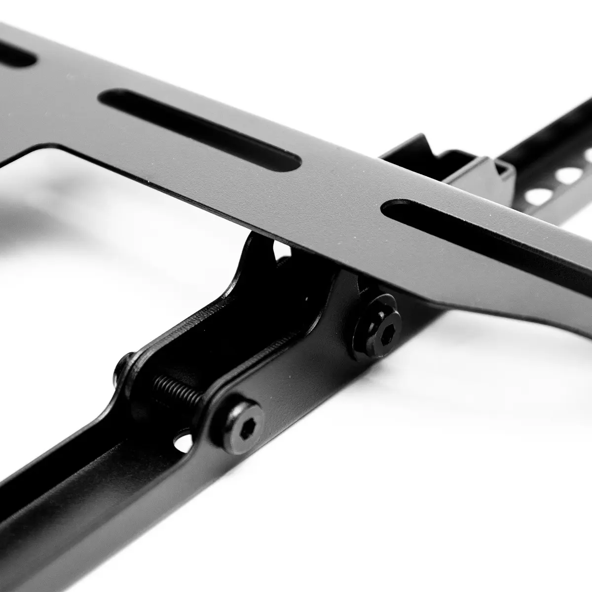 RadioShack - TV Rack for 50 to 90 Inch Screens 1606021 - Black