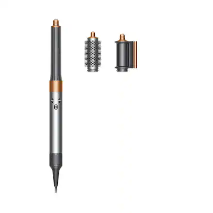 Front. Dyson - Dyson Airwrap Origin Interchangeable Barrel Styling Iron | Color: Copper.