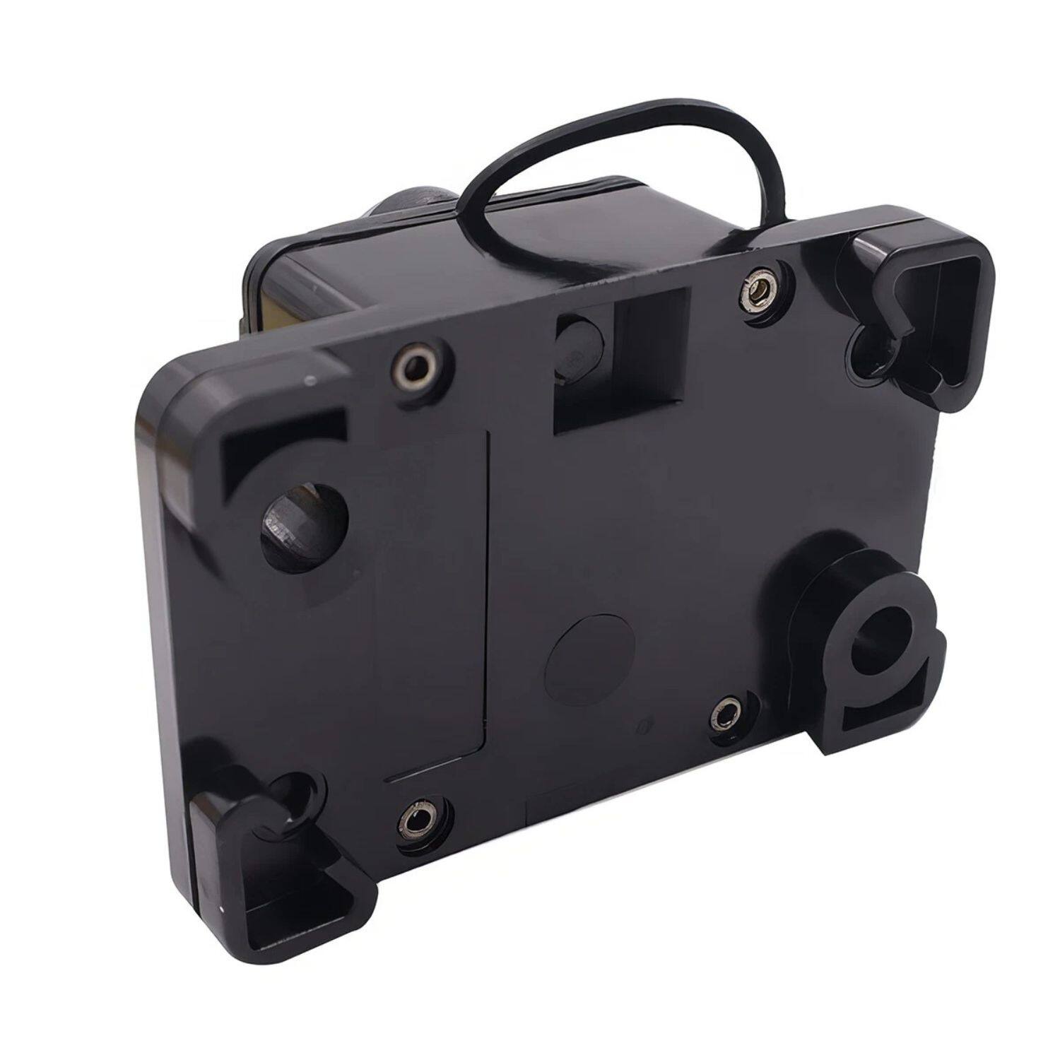 Left. Stock Preferred - 60A AMP Circuit Breaker Fuse Reset – 12V-48V DC - Black.