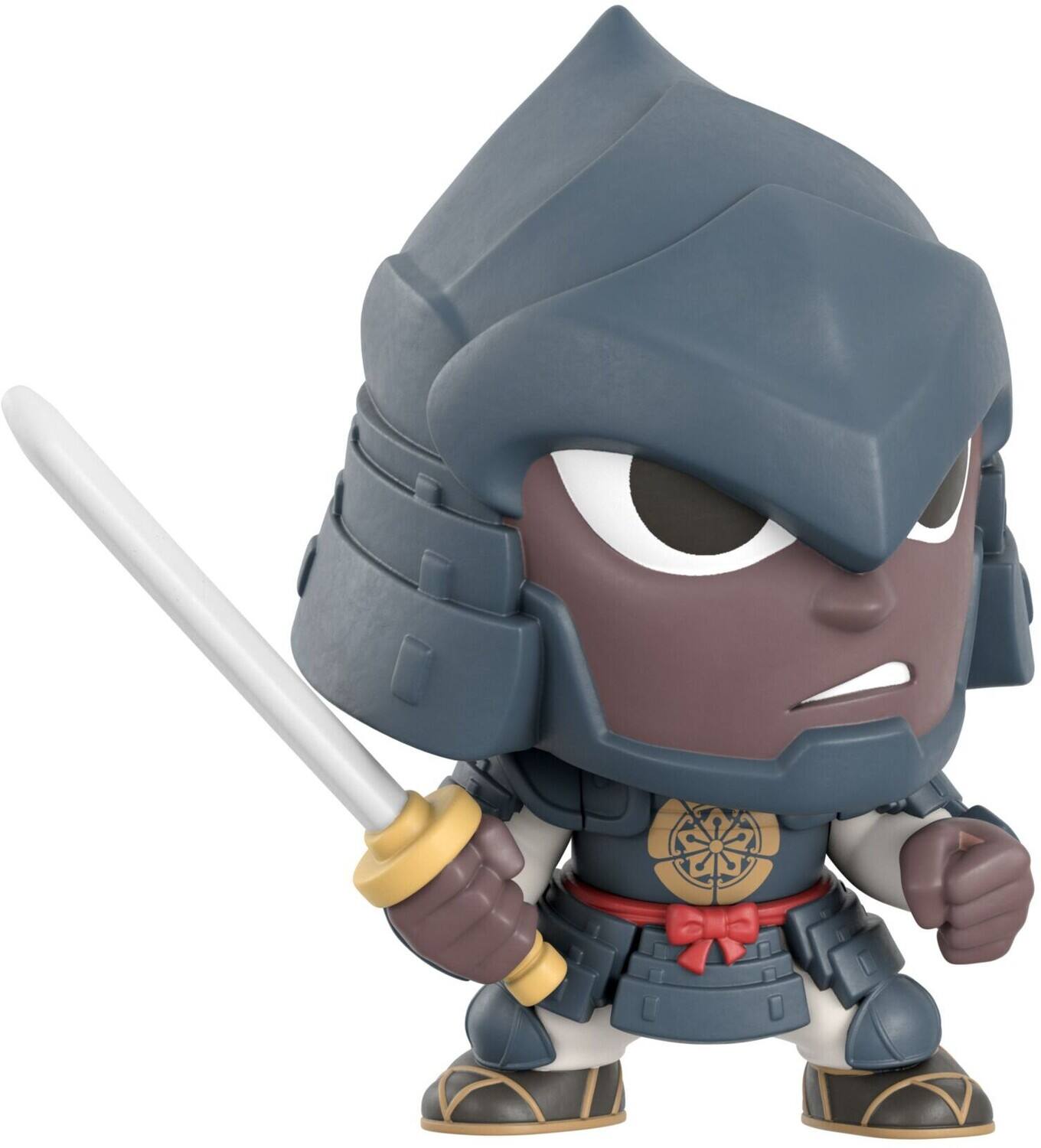 Alt View 1. Super7 - Super7 - Netflix Yasuke 3" SD Vinyl Figures Wave 1 - Yasuke (Armor)   - Collectibles - Multicolor.