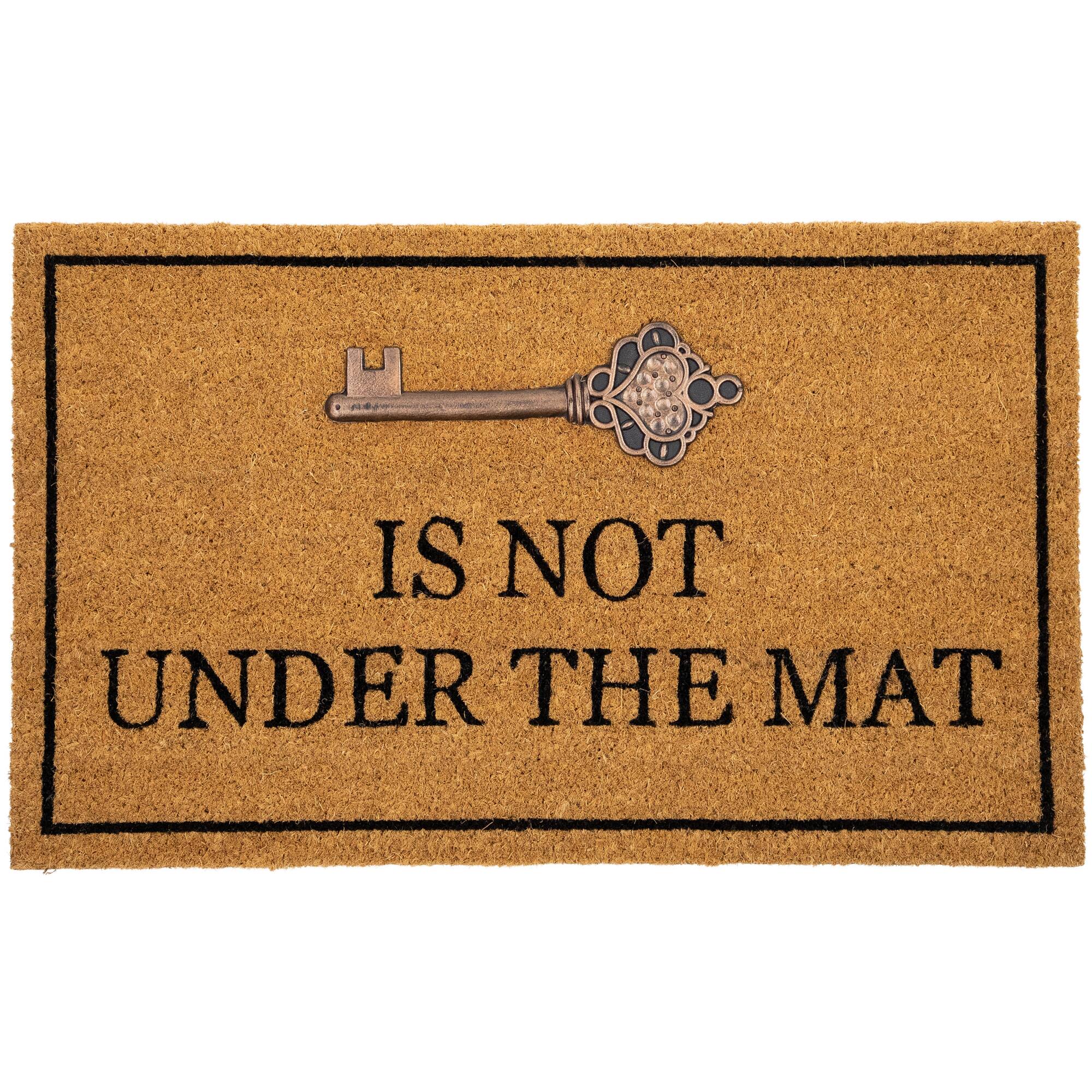 IS NOT UNDER THE MAT