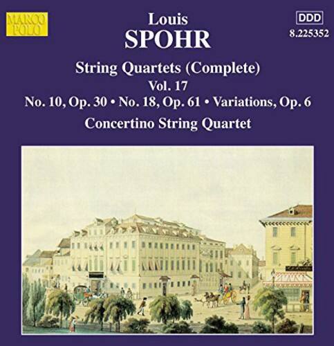 Spohr - STR QRTS 17  - COMPACT DISCS