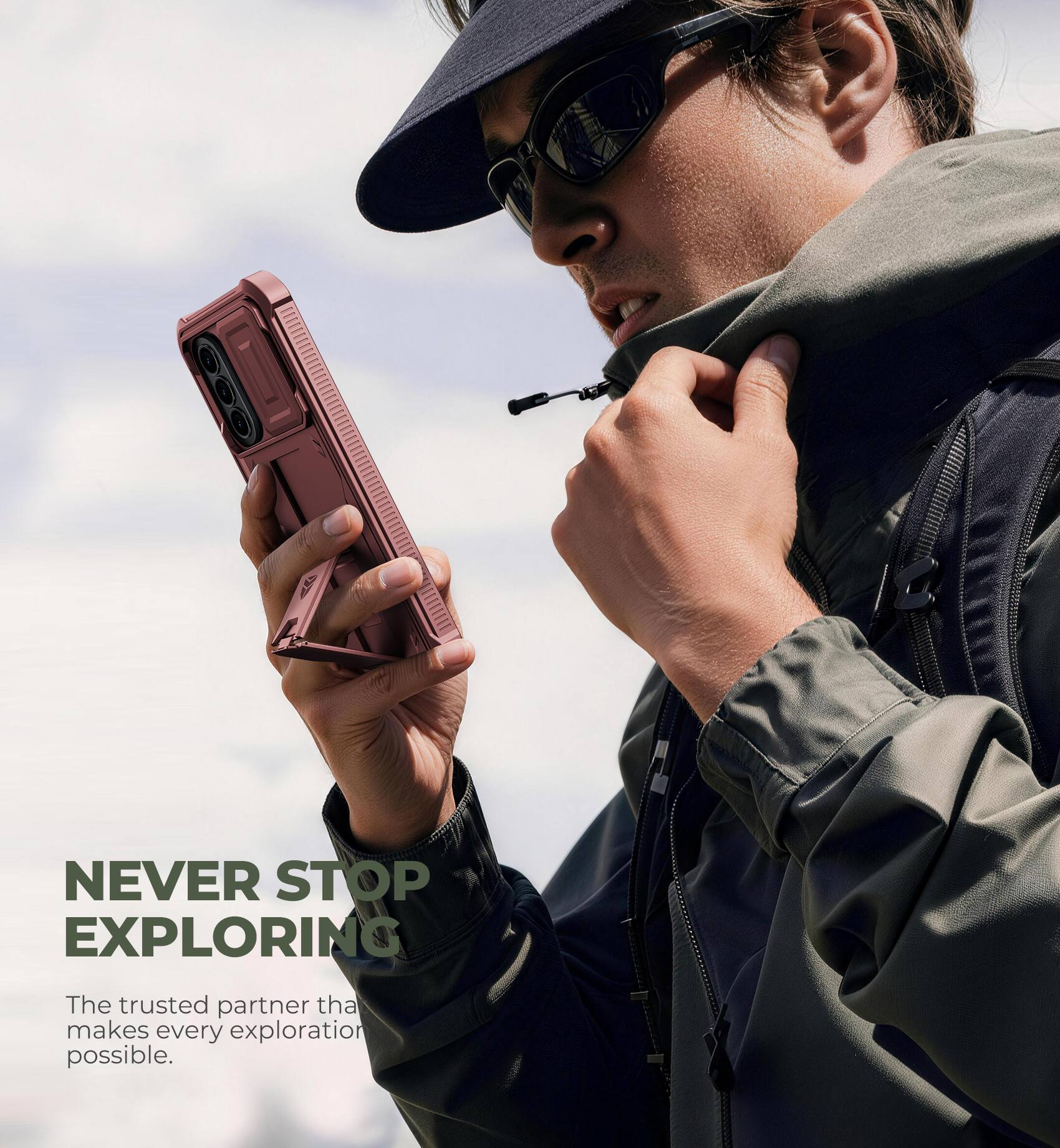 NEVER STOP EXPLORING  
The trusted partner that makes every exploration possible.