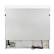 Back. Forno Appliances - 36 in. Wide 6 Burner Antico 4.5 Cu. Ft. Freestanding Gas Range with Antique Brass Accents - White.