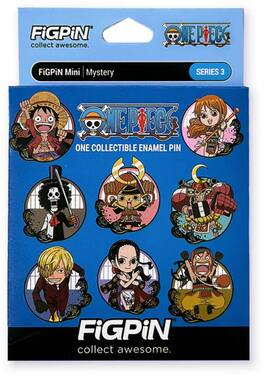 PopMarket - FiGPiN - Mystery Mini Pin - One Piece - Series 3 - 1 Pin - COLLECTIBLES - Multicolor