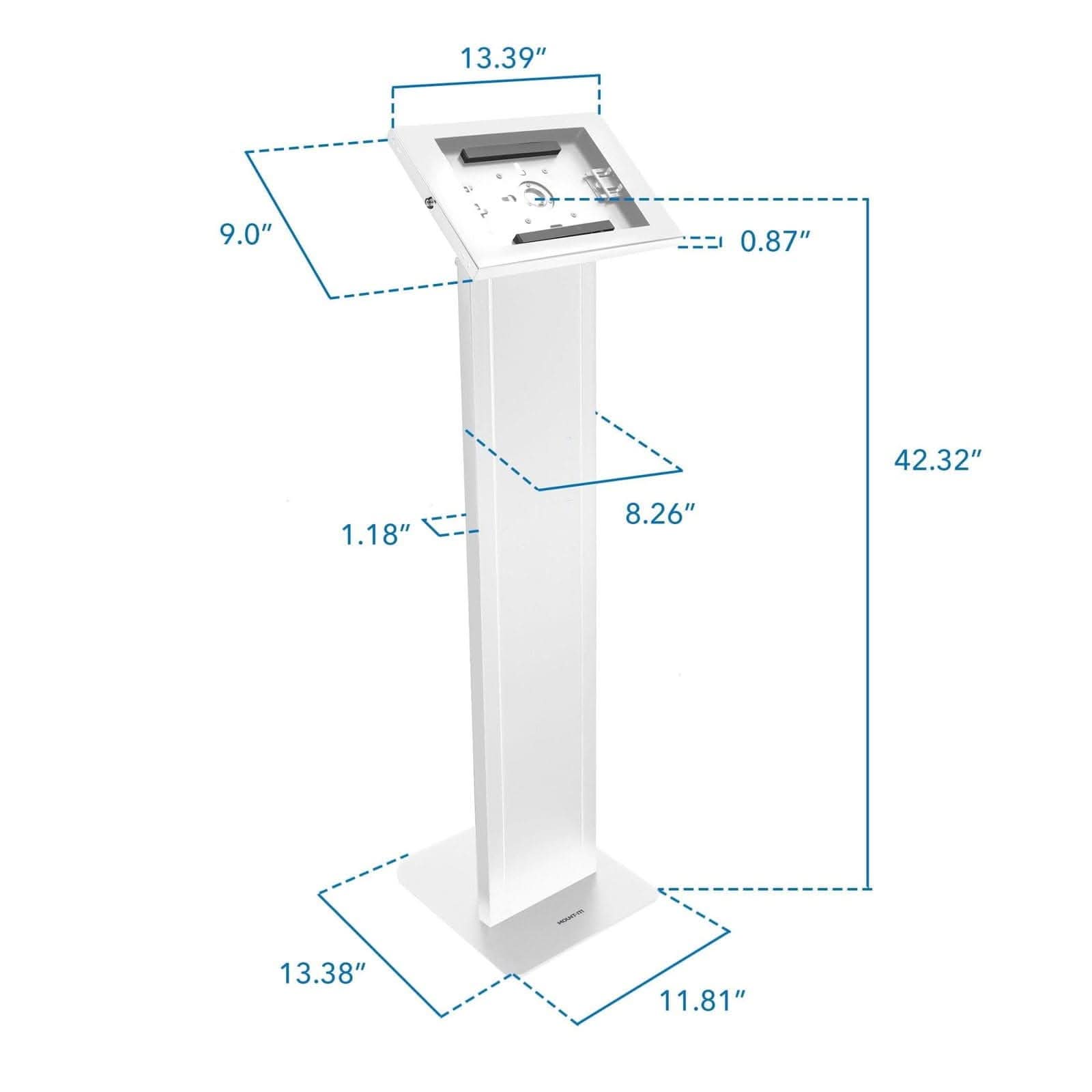13.39" 9.0" 0.87" 42.32" 1.18" 8.26" 13.38" 11.81"