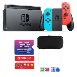 Switch with MarioKart 8 Bundle with Accessories - Nintendo Switch