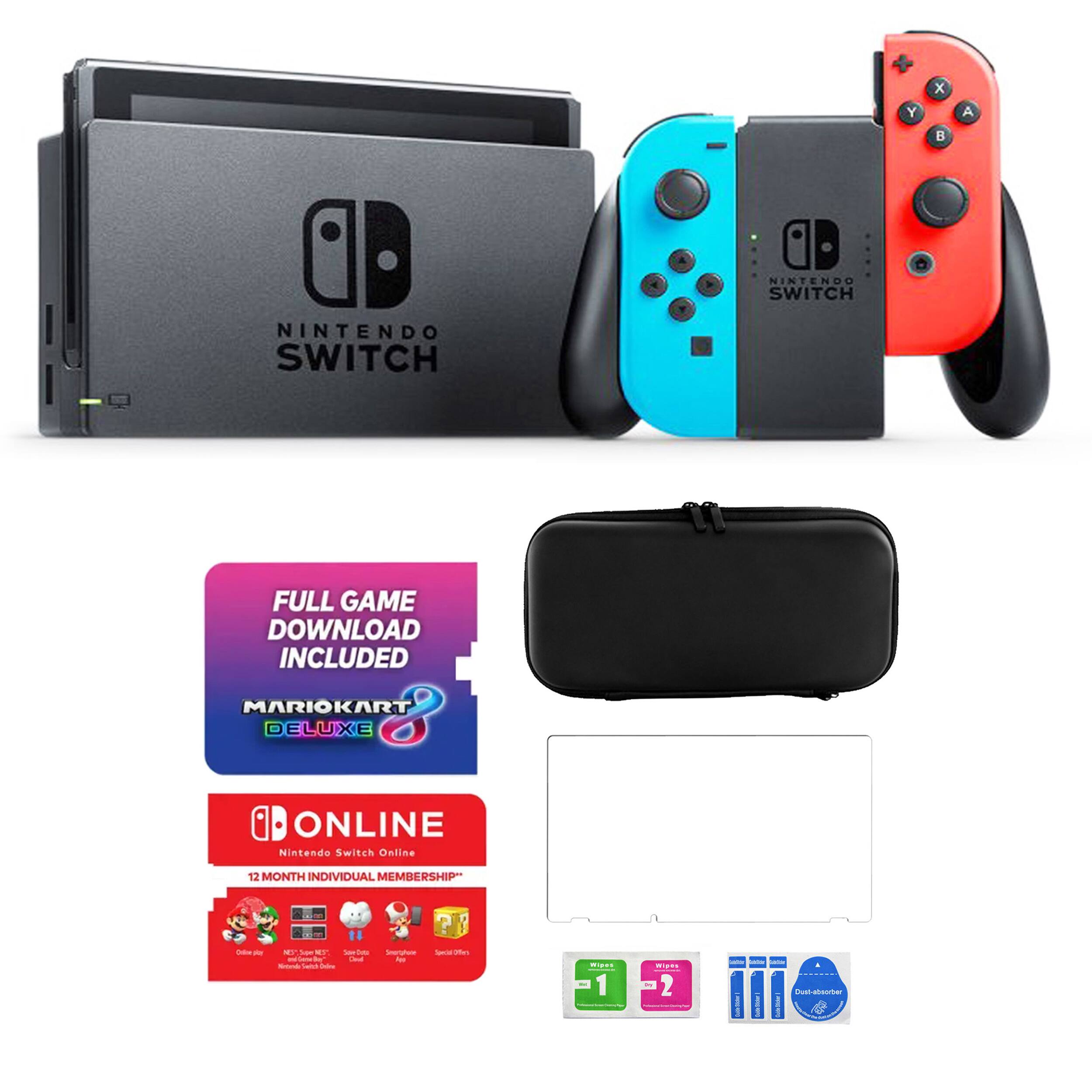 Nintendo Switch Full Game Download Included MarioKart Deluxe Online Nintendo Switch Online 12 Month Individual Membership