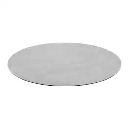 Emma + Oliver - PureShield HPL Wrapped Tabletop, Seamless Edge, Scratch & Stain Resistant, Commercial Grade - Gray Faux Concrete
