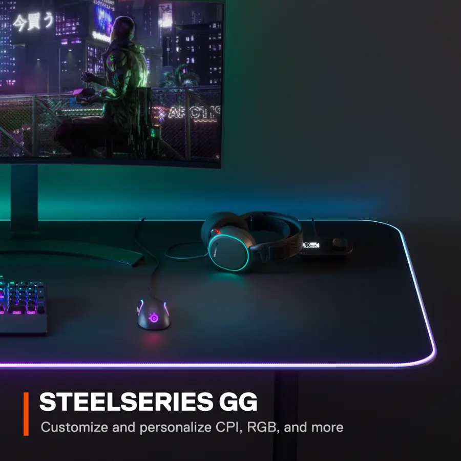 Steelseries GG Customize and personalize CPI, RGB, and more