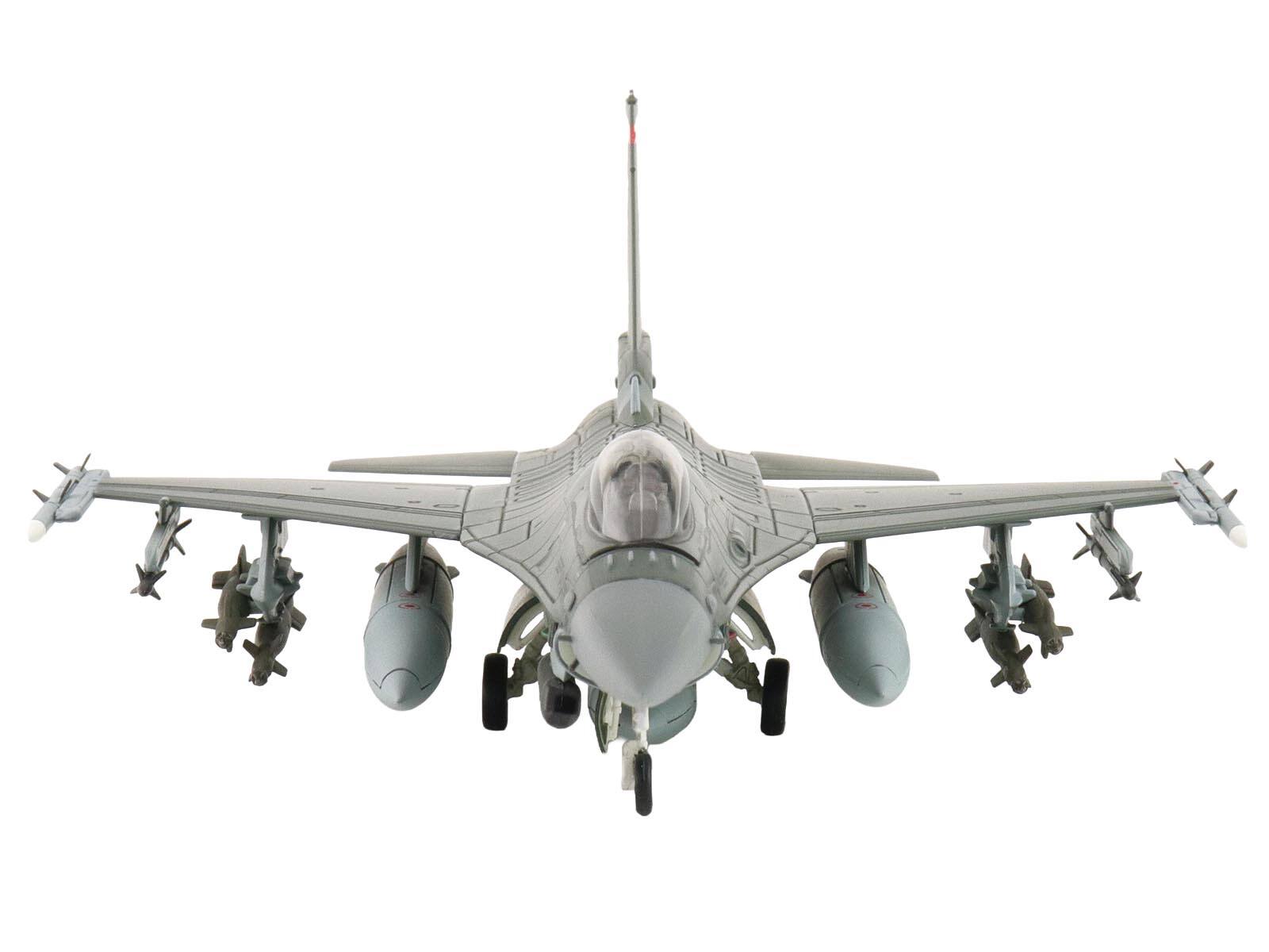 Alt View 2. Hobby Master - Lockheed F-16C Fighting Falcon Fighter Aircraft "Oklahoma Air National Guard" US Air Force 1/72 Model by Hobby Master.