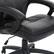 Alt View 14. Office Star Products - Black Executive Faux Leather High Back Chair with Contrast Stitching - Black.