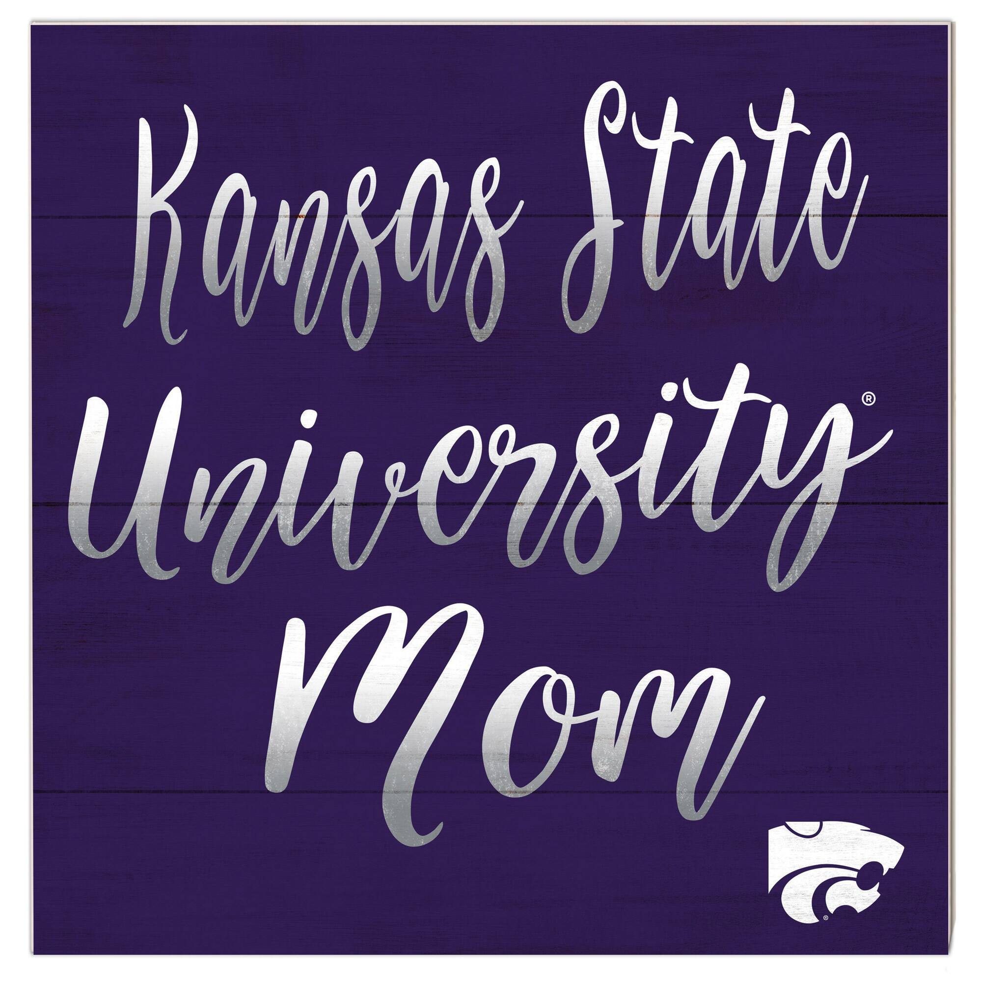Kansas State Wildcats 10'' x 10'' Mom Plaque