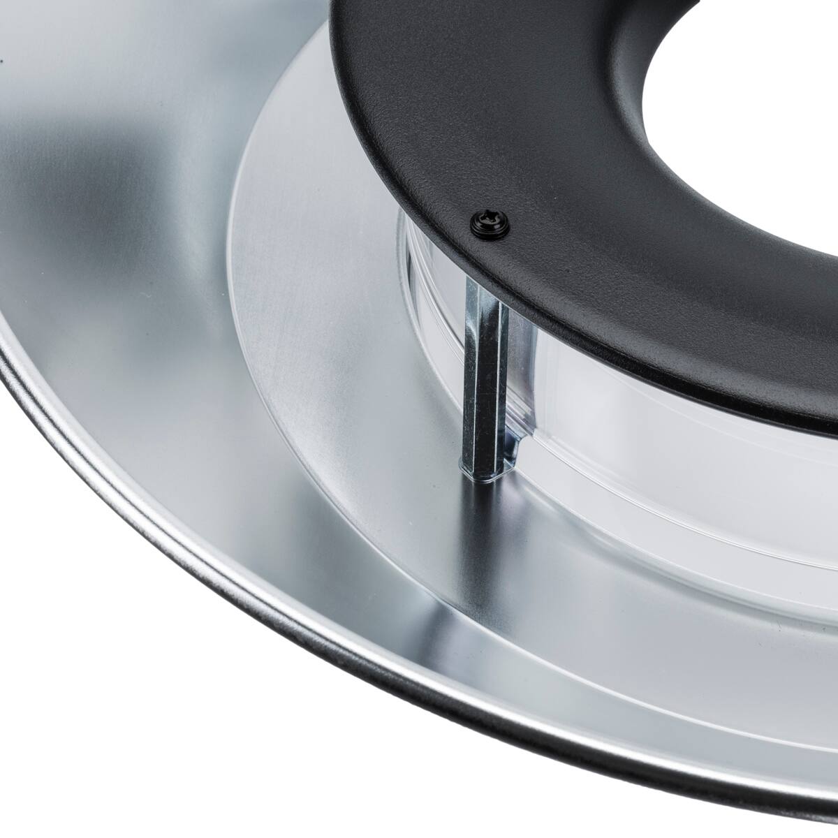 Alt View 6. Flashpoint - Flashpoint Reflector for R1200 Ring Flash Head, Silver Interior.